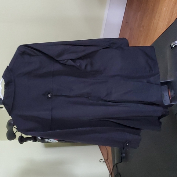 Black women's ABStudio coat. Size 8 - Picture 2 of 2